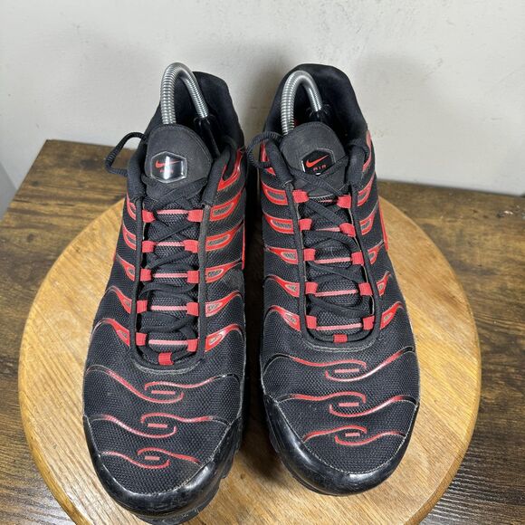 Nike Air Max Plus TN Shoes Mens Size 13 Black Red CU4864-001 Tuned Air Sneakers main image 8